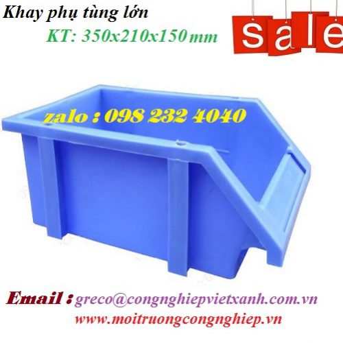 Khay đựng phụ tùng kích thước 180x120x80mm